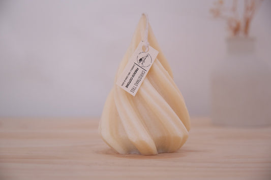 Candela scultorea Abete