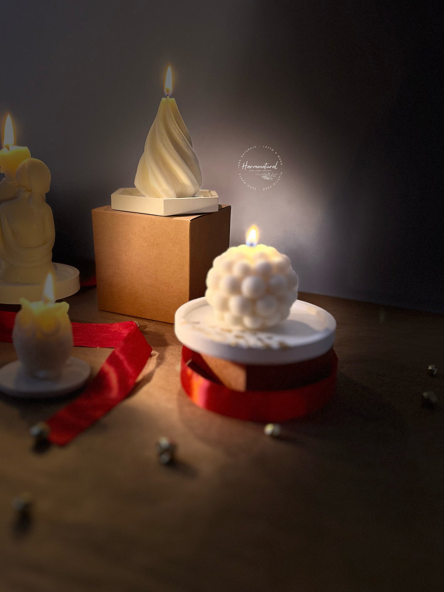 Candela scultorea Bubble