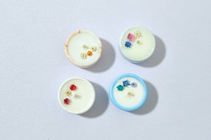 Candela ricaricabile Mini - Decorazione floreale