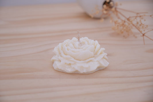 Candela scultorea Peonia