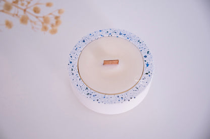 Candela ricaricabile Alba - Vetrificata