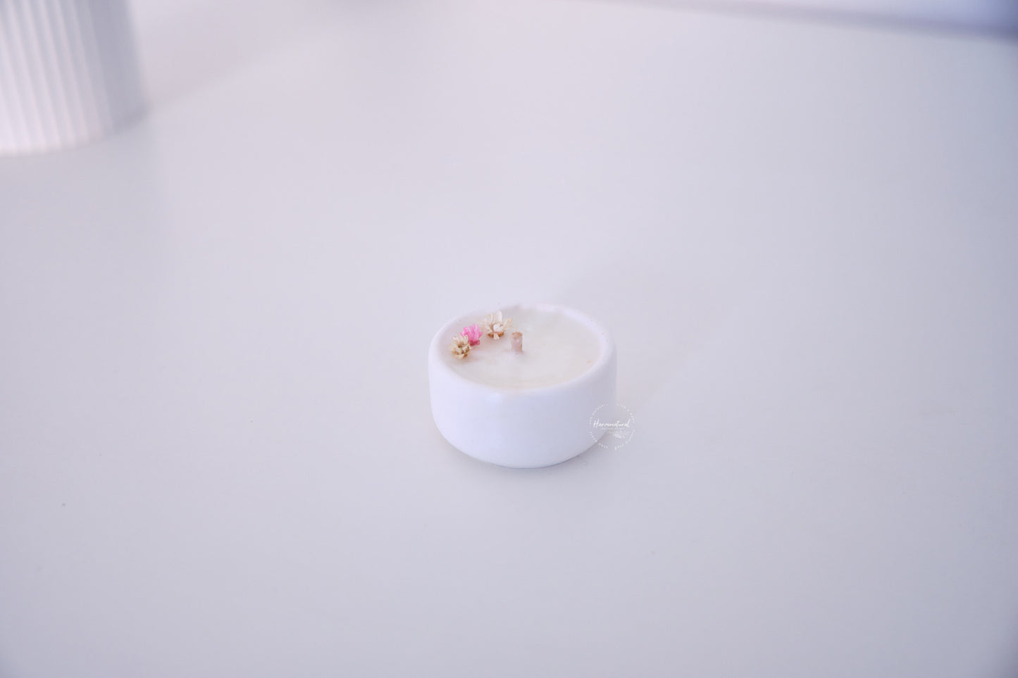 Candela ricaricabile Mini - Decorazione floreale