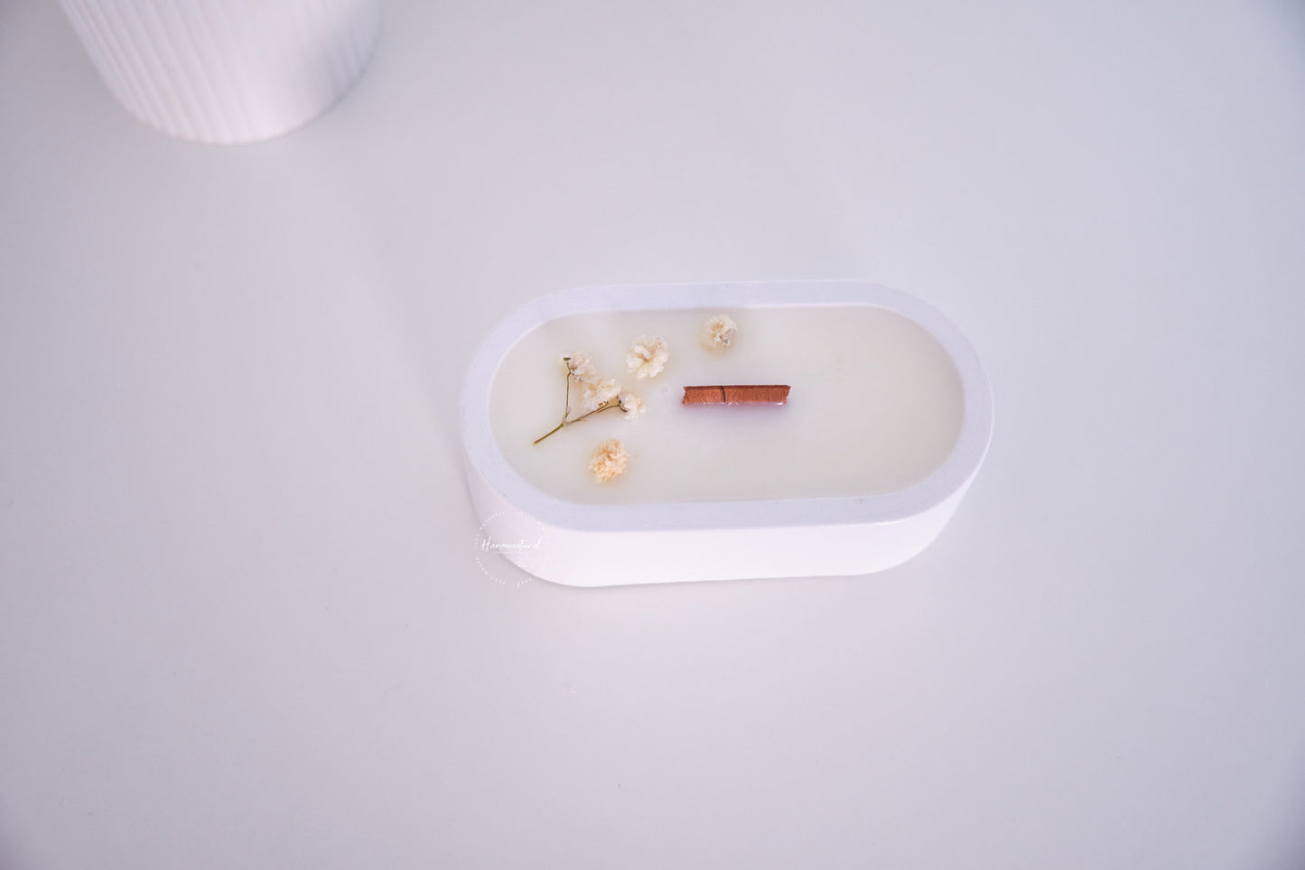 Candela ricaricabile Astro - Decorazione floreale