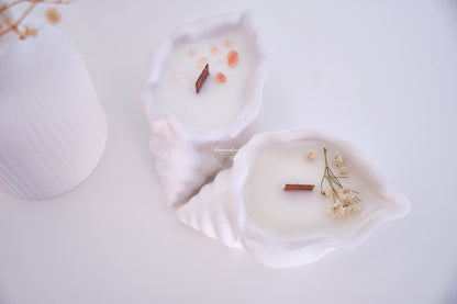 Candela ricaricabile Perla - con decorazione