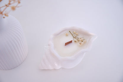 Candela ricaricabile Perla - con decorazione