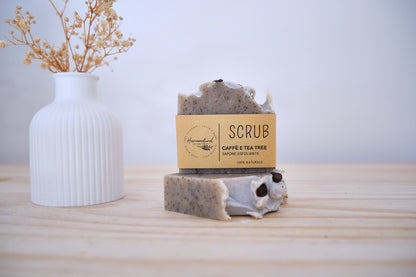Sapone scrub al caffé