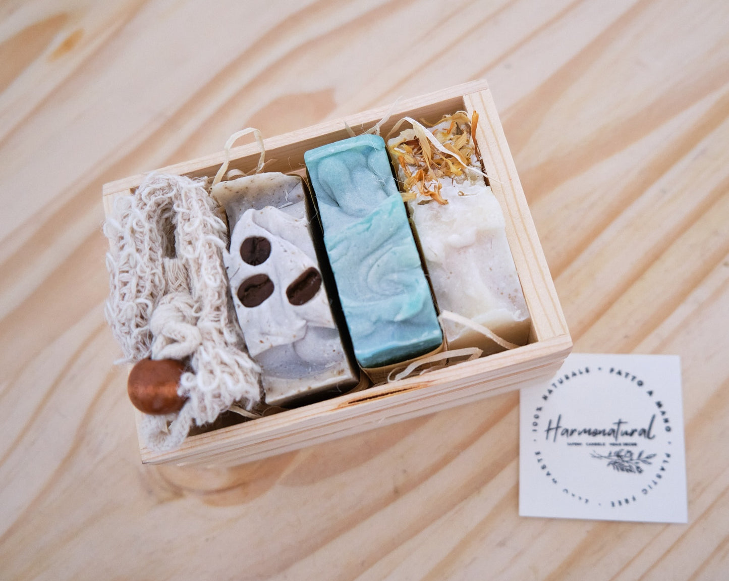 Gift box in legno
