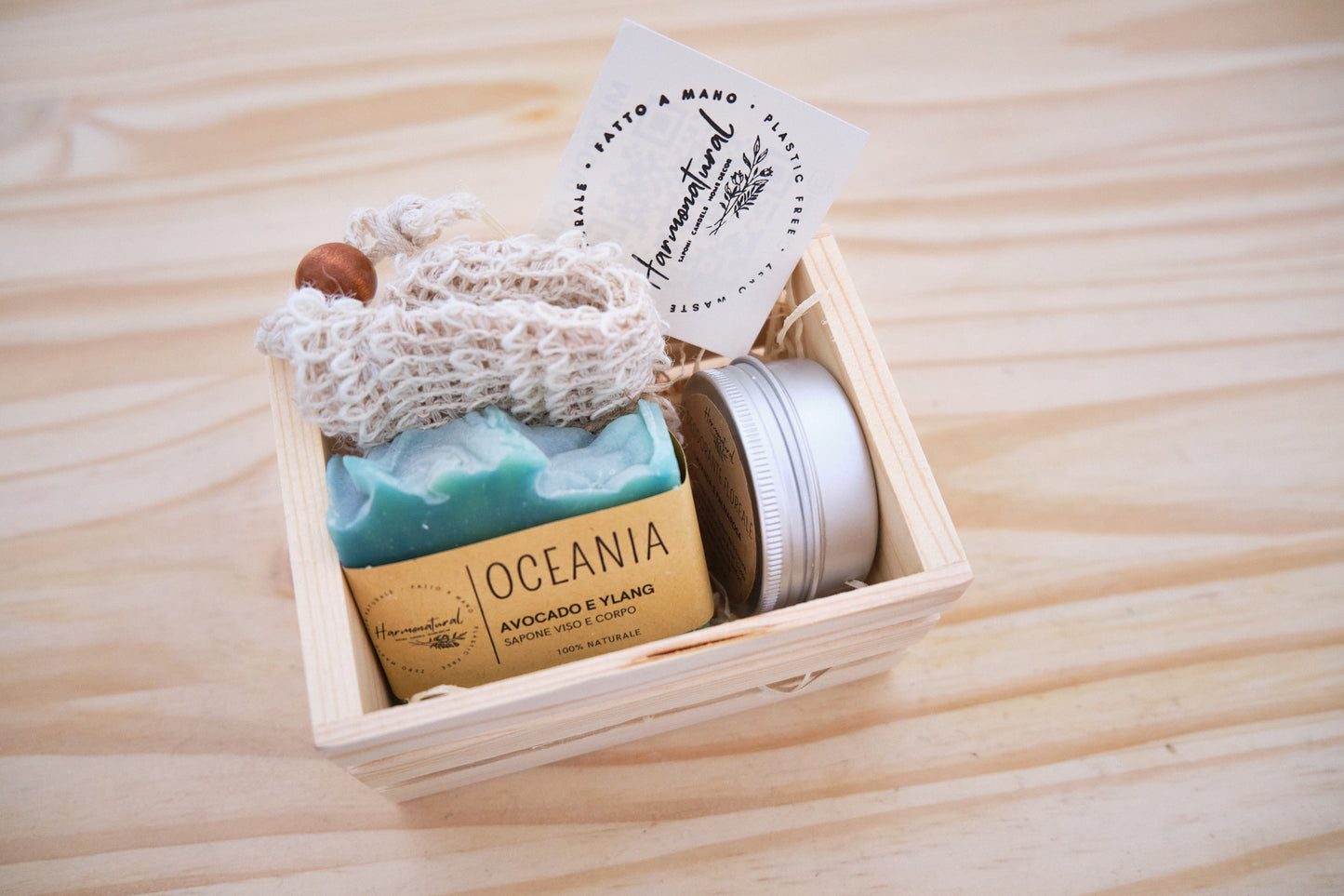 Gift box in legno